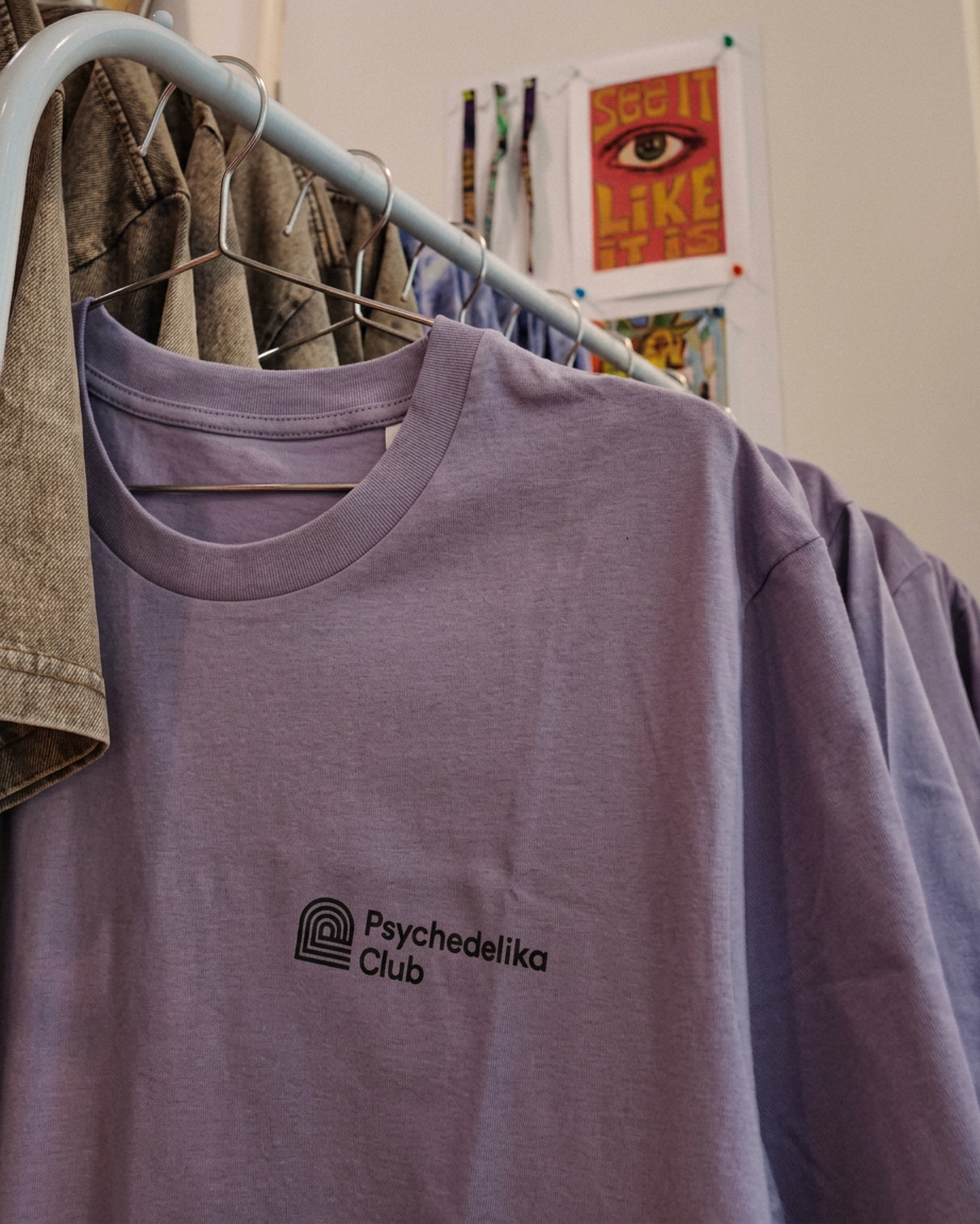 Psychedelika Club T-Shirt (flieder)